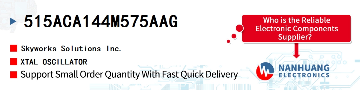 515ACA144M575AAG Skyworks XTAL OSCILLATOR