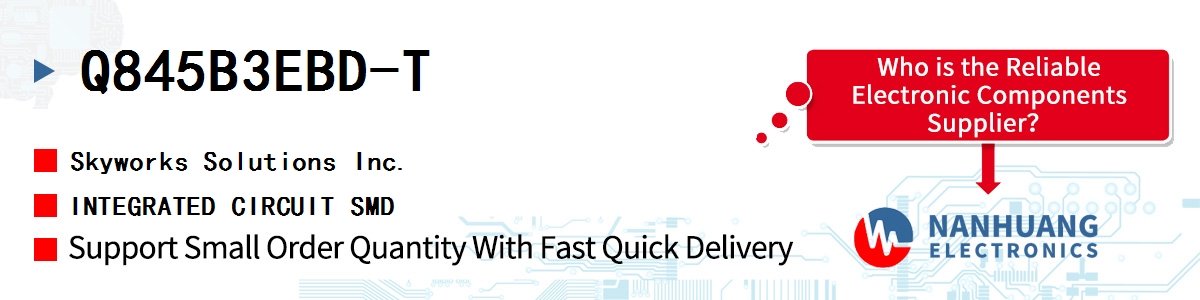 Q845B3EBD-T Skyworks INTEGRATED CIRCUIT SMD