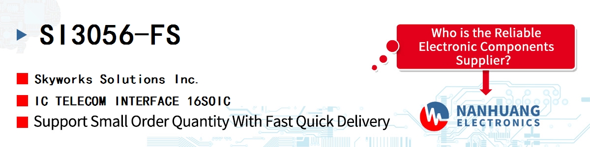 SI3056-FS Skyworks IC TELECOM INTERFACE 16SOIC
