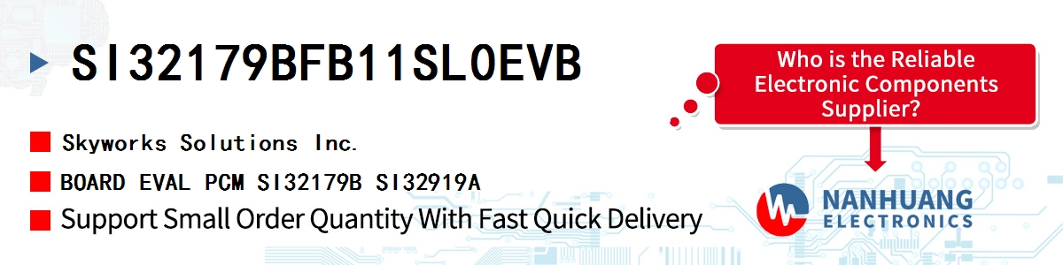 SI32179BFB11SL0EVB Skyworks BOARD EVAL PCM SI32179B SI32919A