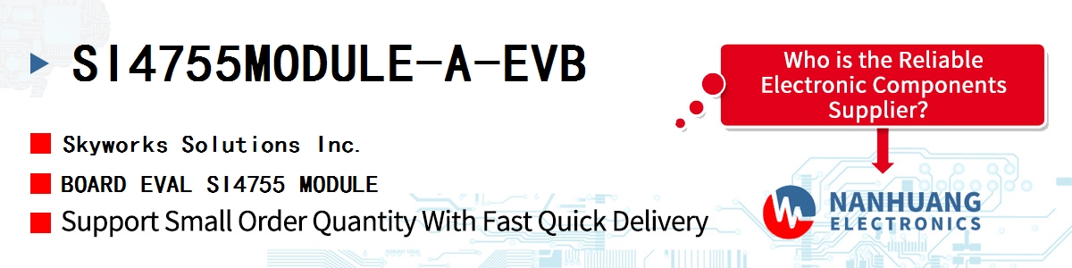 SI4755MODULE-A-EVB Skyworks BOARD EVAL SI4755 MODULE