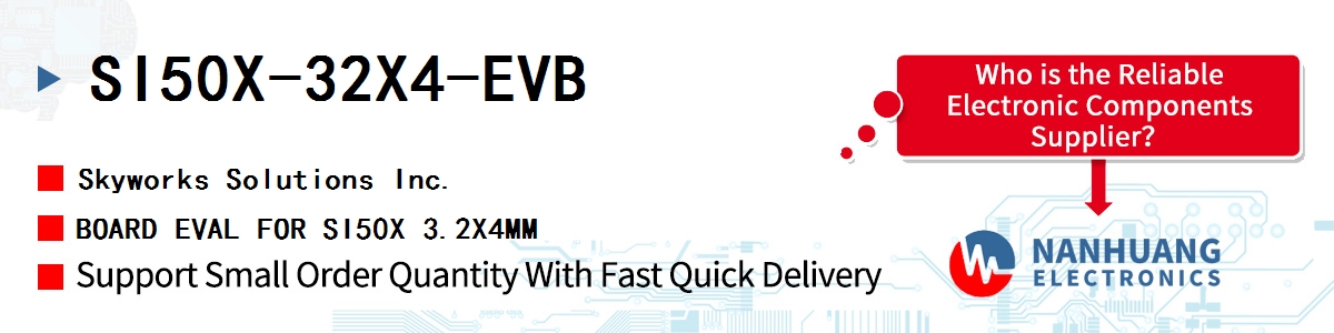 SI50X-32X4-EVB Skyworks BOARD EVAL FOR SI50X 3.2X4MM