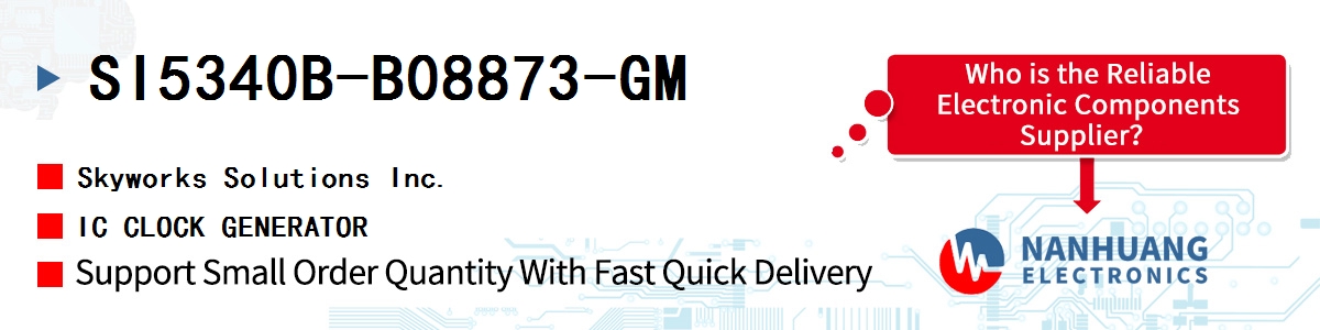 SI5340B-B08873-GM Skyworks IC CLOCK GENERATOR