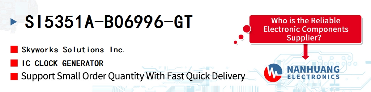 SI5351A-B06996-GT Skyworks IC CLOCK GENERATOR