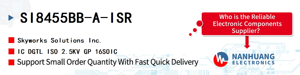 SI8455BB-A-ISR Skyworks IC DGTL ISO 2.5KV GP 16SOIC