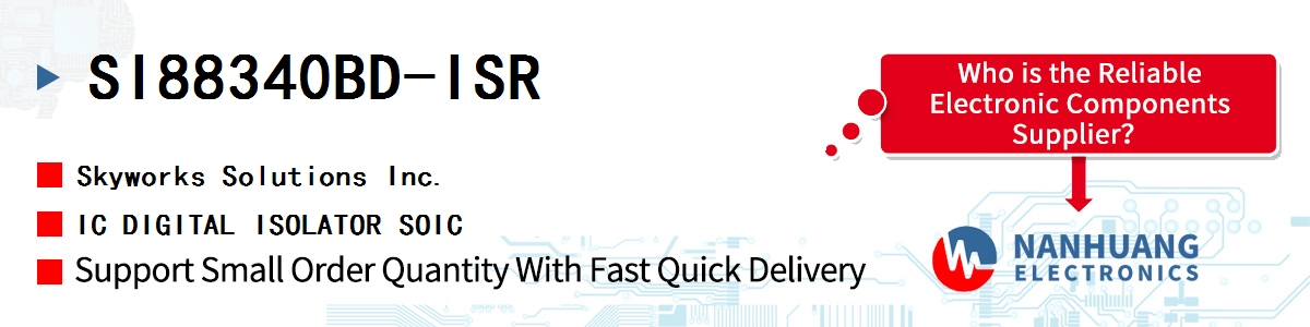 SI88340BD-ISR Skyworks IC DIGITAL ISOLATOR SOIC